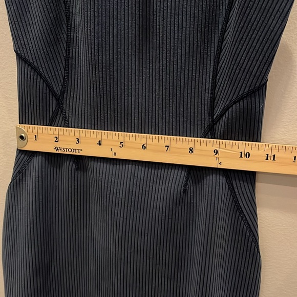 Lululemon Ribbed Softstreme Slim-Fit Tank Dress True Navy size 0 - Picture 10 of 14
